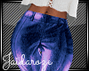 Metallic Jeans-BluViolet