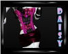 [DD] pink PVC corset bow