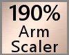 190% Arm Scaler F A