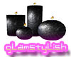 *glam* Black Candles