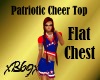 [B69]Patriotic Cheer Top
