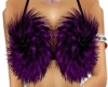 blk&purple fur top