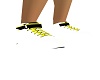 TENNIS SHOE WHITE/YELLOW