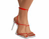 ! SEXY SLING SANDALS RED