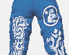 blue sweat pants