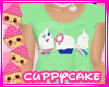 !C Girls Cupcake Mint T