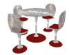 *~ Silver Moon Table Red