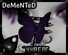Animated Butterfly Purp