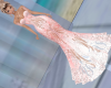 Shimmer Peach Gown