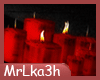 Hot Red Candles