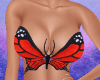 Butterfly Top Red