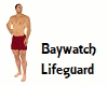 Baywatch Lifeguard Kiss