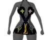 LV MULTI COLOR DRESS