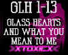 !T! Glass Hearts...