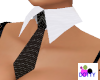 school tie and collar