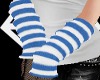 FE blue&white arm warmer