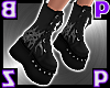 Bold Wave Boots / Black