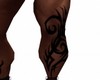 tattoo maori jambes