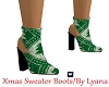 L / Xmas Sweater Boots