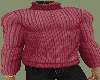 Cable Sweater Magenta