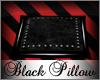Black Poseless Pillow