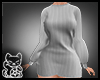 ♏| Grey Sweater Dress