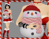 Hold Snowman Candy Red