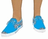  Blue man loafers