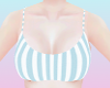 blue striped bra ❤