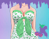 🍒 Tyla Green Dress