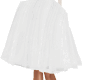 White skirt with openwor