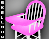 L* Pink Scaler Highchair