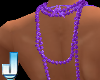 Luminus Purple Beads