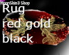 -M-Rug red-gold-black