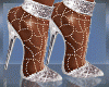 EVE- WHITE Party Pumps