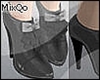 kawaii gray shoes