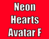 1n3D Neon Hearts Ava F