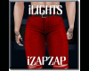 [iZ] TATTERED RED PANTS