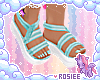✿ princess sandals