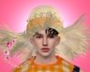 D Pumpkin scarecrow hat2