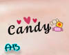 [AB]Candy Name Tattoo