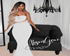 Xoey White Gown