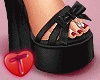 🤍Cherie Black Heels