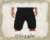 Black Cargo Shorts