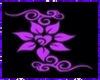 Purple Neon Flower
