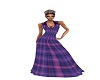AAP-Purple Plaid Dress