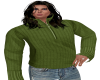 Green Sweater M