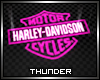 Pink Harley Floor Lights