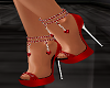 Sheer Valentine Heels