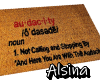 Audacity Doormat